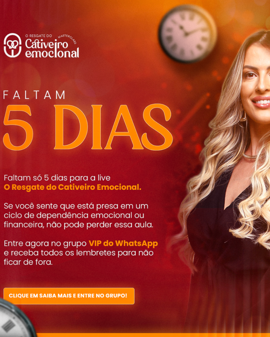 Post social media Cativeiro Emocional
