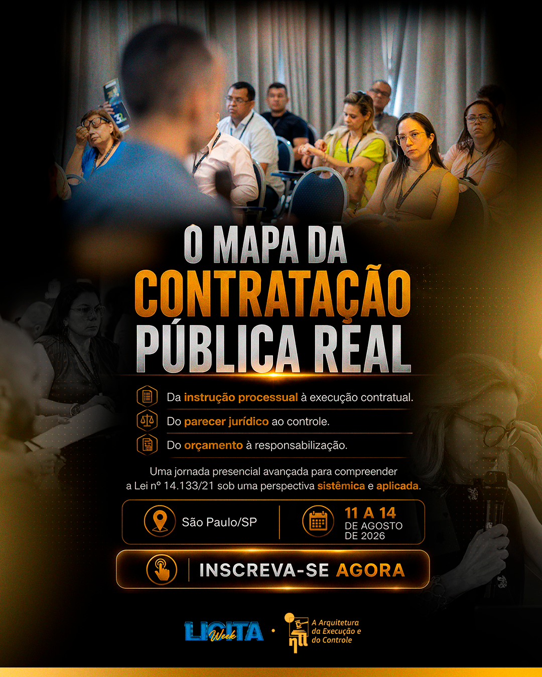 Post social media mapa da contratação pública real